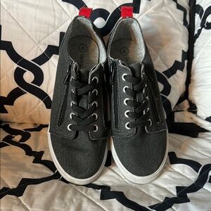 Cat & Jack Black and White Kids Sneakers